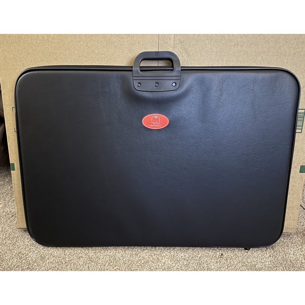 Jumbo Portapuzzle Deluxe 1000 Piece Jigsaw Puzzle Board Storage Case Portable